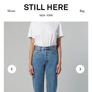 STILL HERE Childhood Jeans in Classic Blue 28